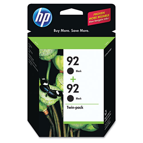 HP 92 Twin-Pack Black